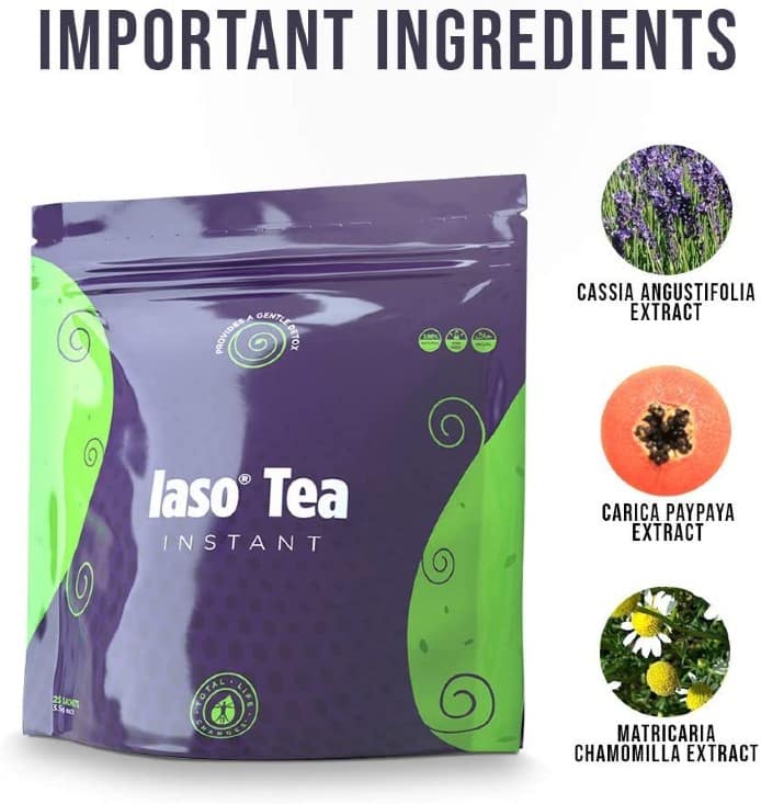 IASO Natural Detox Instant Herbal Tea