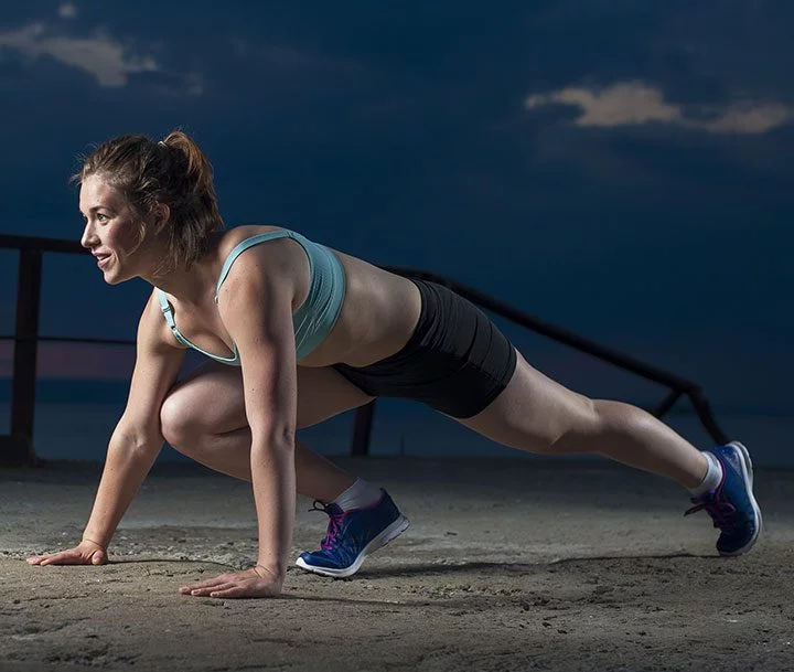 Mountain Climbers exercise for losing tummy fat