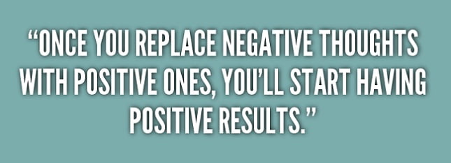 Replace Negative Thoughts