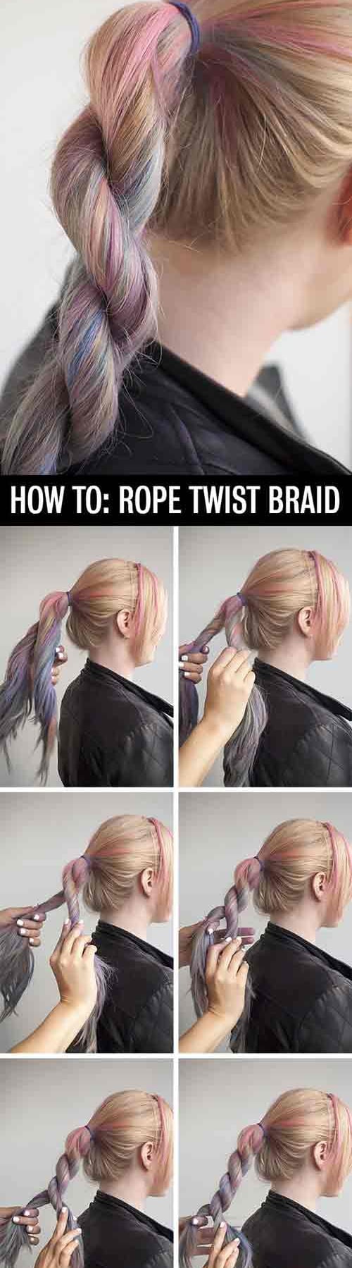 Rope Twisted Braid