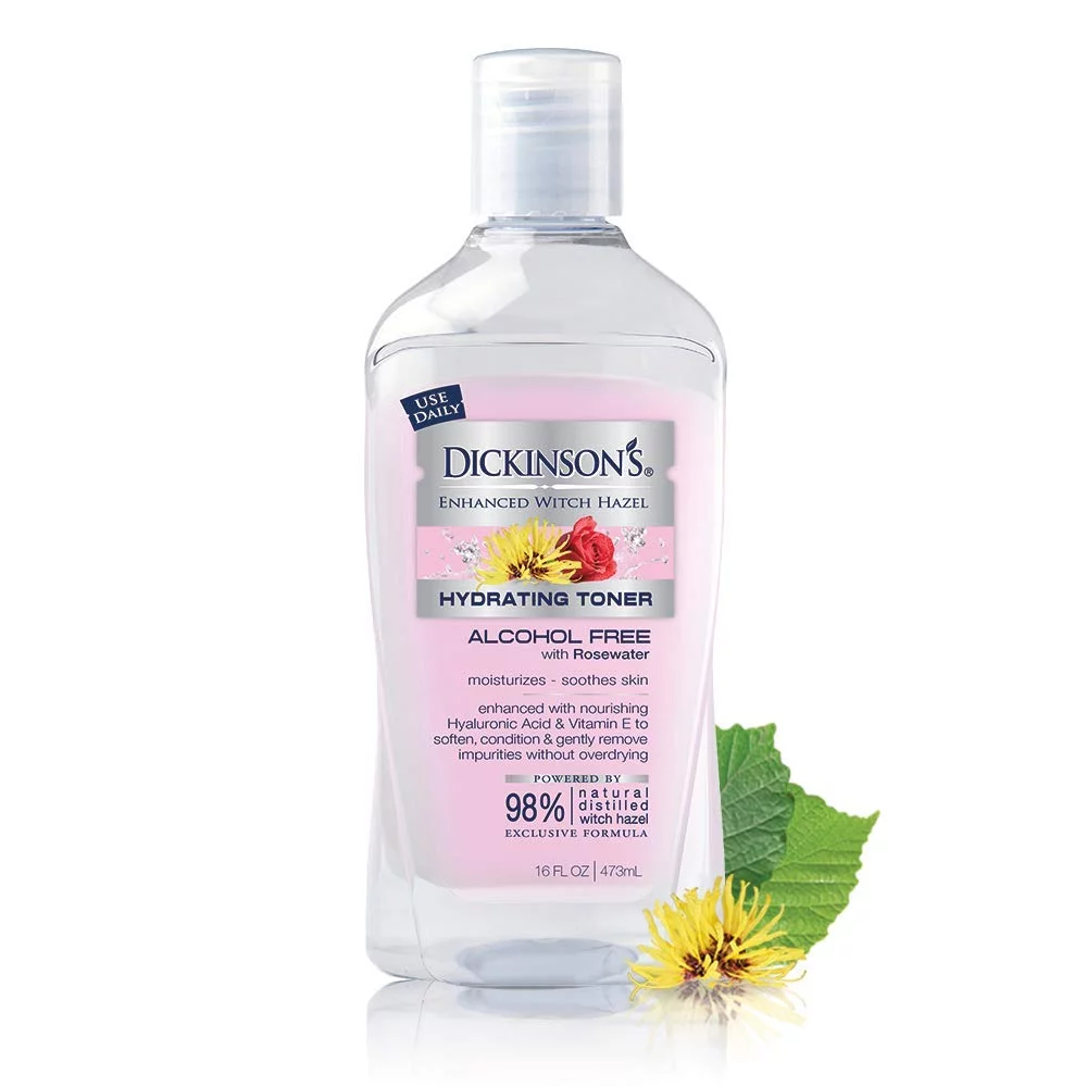 Dickinson's Enhanced Witch Hazel Hydrating Toner with Rosewater