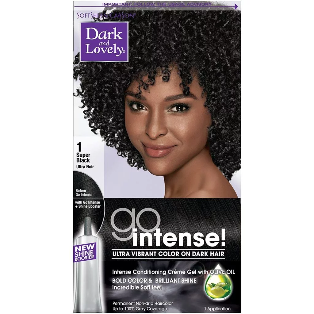 SoftSheen-Carson Dark and Lovely Go Intense Ultra Vibrant Color on Dark Hair