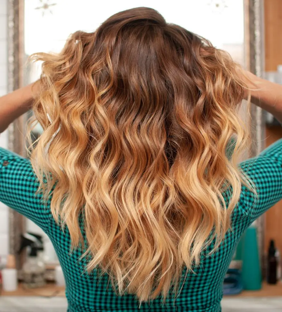 golden brown hair color