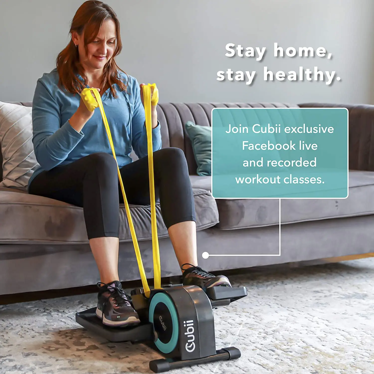 Desk Elliptical Machine for Home Workout