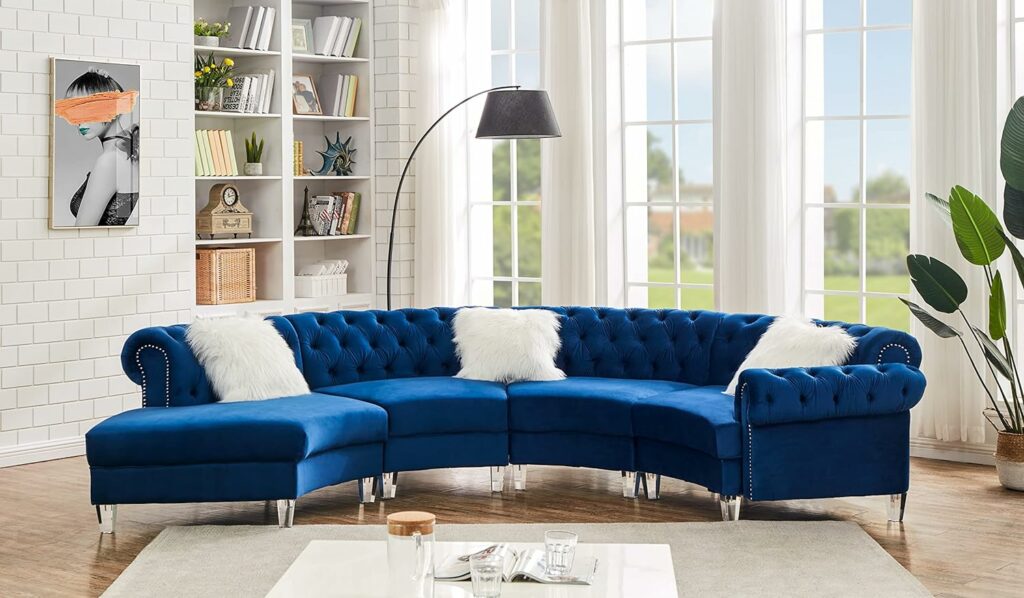 Sectional Curved Sofa